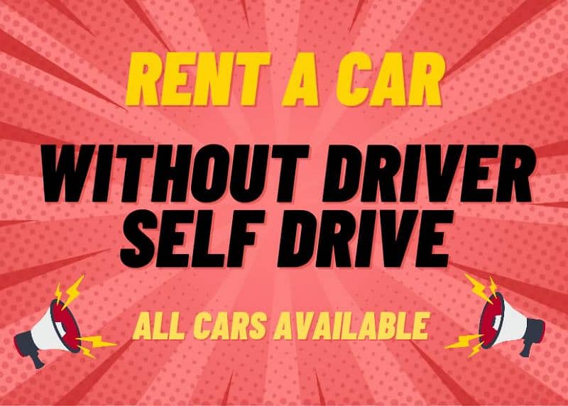 Without Driver (Self Drive) Car rental / Rent A Car 5