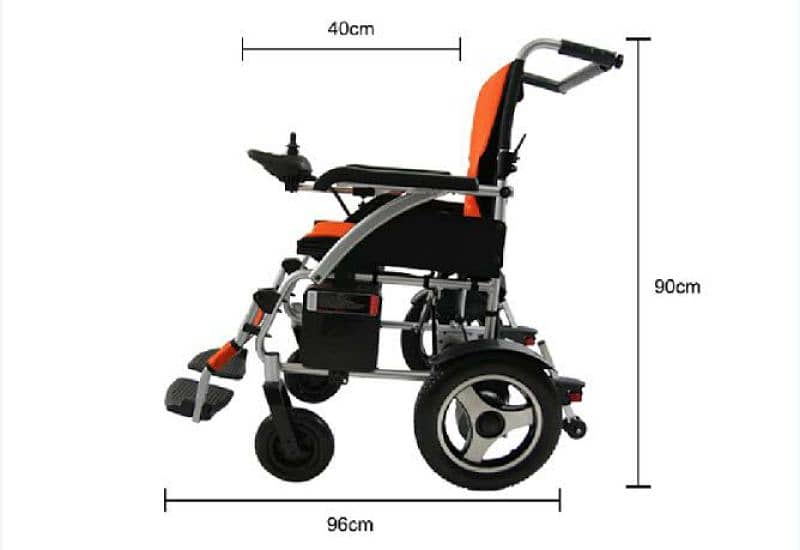 ELECTRIC HAJJ WHEEL CHAIR MODEL 114 L - ALSEHAT 2