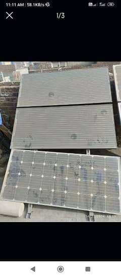 7 . . . 170 watt solar plates for sale still working good