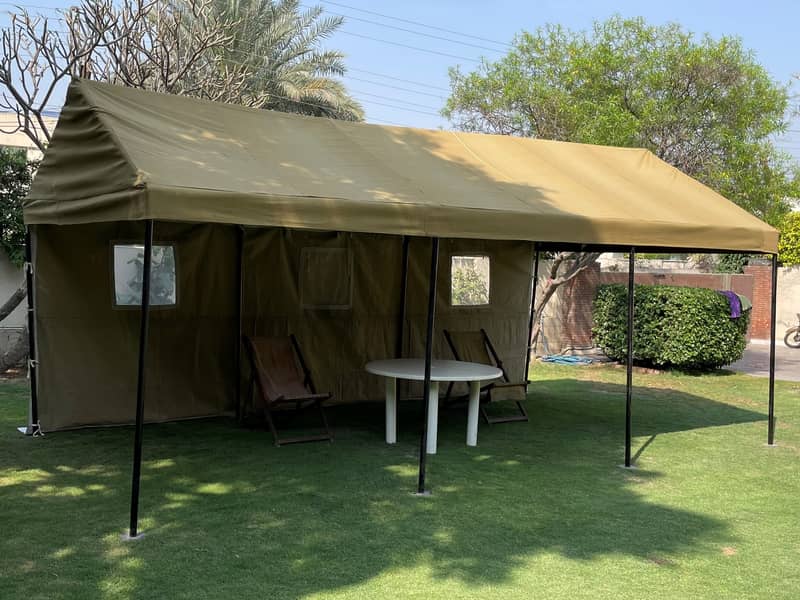 Canvas Tents & Tarpaulins for Relief - Disaster ,Warehousing & Glamps 2