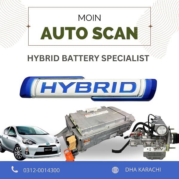 Toyota Aqua Hybrid Battery Cell Replacement Abs System Car Scanning 1