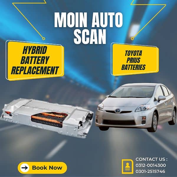 Toyota Aqua Hybrid Battery Cell Replacement Abs System Car Scanning 2