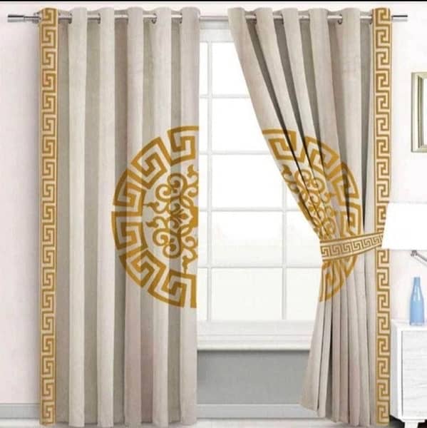 Luxury Premium Velvet Curtains Pair (2 pieces) 14