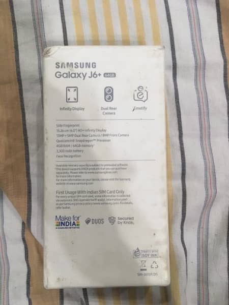 Samsung j6+ 4/64gb 10