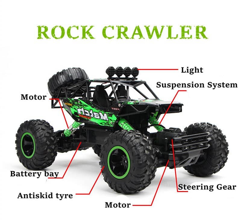RC CAR 4*4 BRAND NEW PACKED GOOD SPEED AND 4 LIGHTS INSTALLED 12