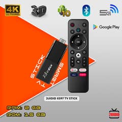 XS97 STICK ANDROID TV QUAD CORE DUAL WIFI 2GB 16GB 4K