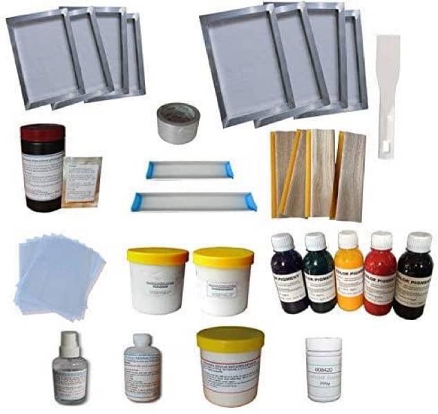 screen printing kit all equipment 0