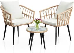 cane chair iron frame | patio furniture | 03138928220 0