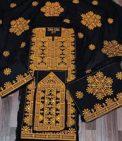 Traditional Unstitch Balochi Suits Cash on Delivery 0