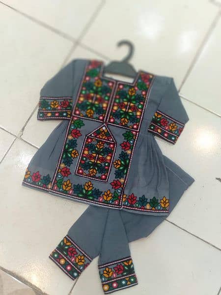 Traditional Unstitch Balochi Suits Cash on Delivery 9
