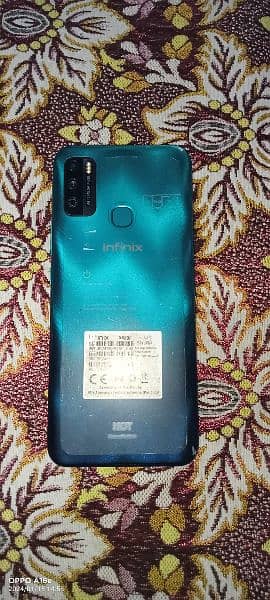 Infinix hot9play turbo for sale 4gb ram 64gb memory not open only mob 2