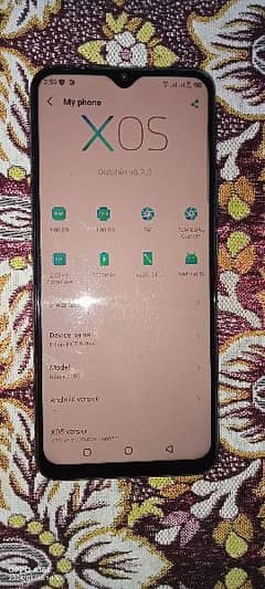 Infinix hot9play turbo for sale 4gb ram 64gb memory not open only mob