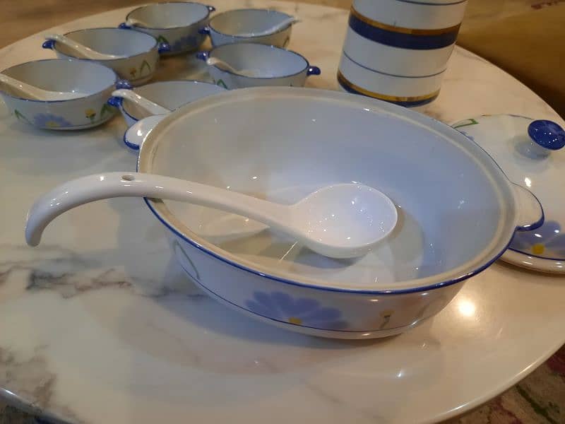 Imported 6 person Soup set brand new 5