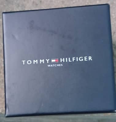 Tommy Hilfiger Black Leather Men's Watch - 1710428 4