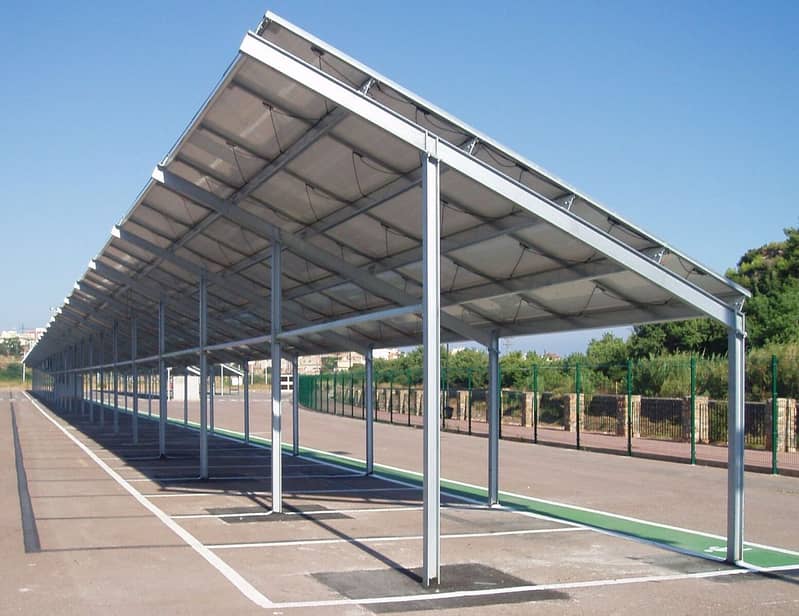 Solar Car Parking / Car Parking Shed / Soalr Car Parking Shed. 1