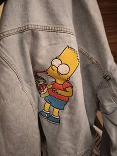 Levi’s X The Simpsons Bart Trucker Men Jacket Size Medium 0