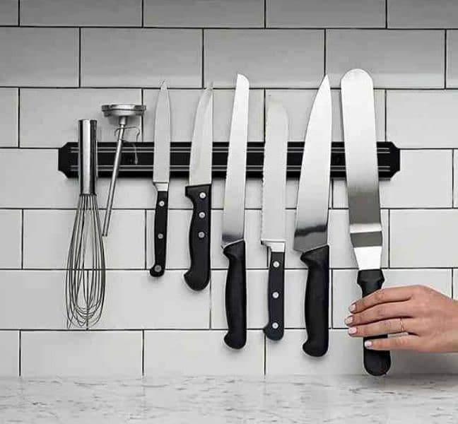 Magnetic Knife Holder - 12 Inch powerful holder 2