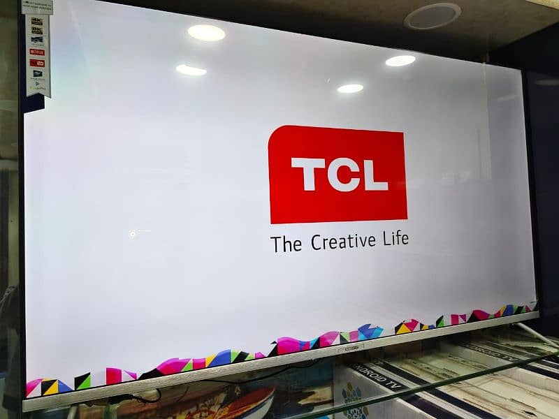 32 INCH TCL ANDROID LED 4K UHD IPS DISPLAY 3 YEAR WARRANTY 03001802120 0