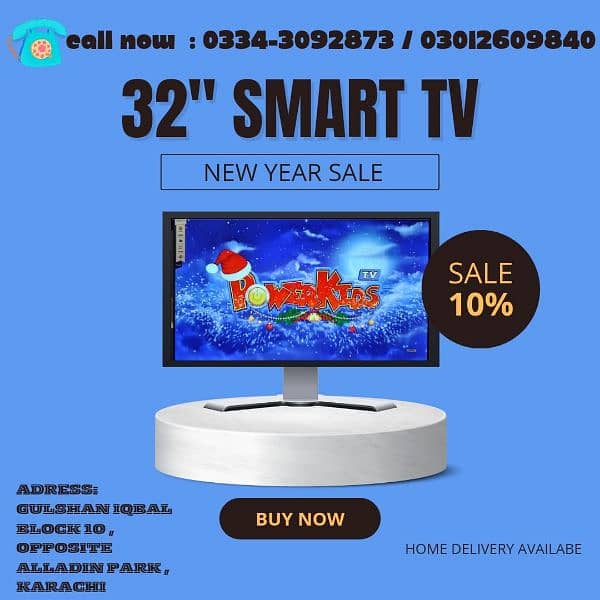 LED TV 32" INCH SAMSUNG SMART ULTRA SLIM IPS 2024 OMPORT 0