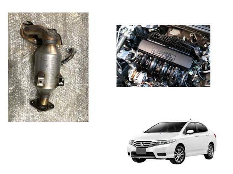 Catalytic Converter Silencer - Prado Civic Reborn Corolla Altis Grande 12