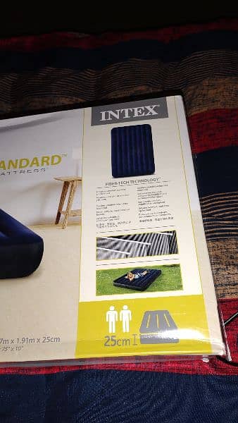 Intex Air Mattress with electric pump 7