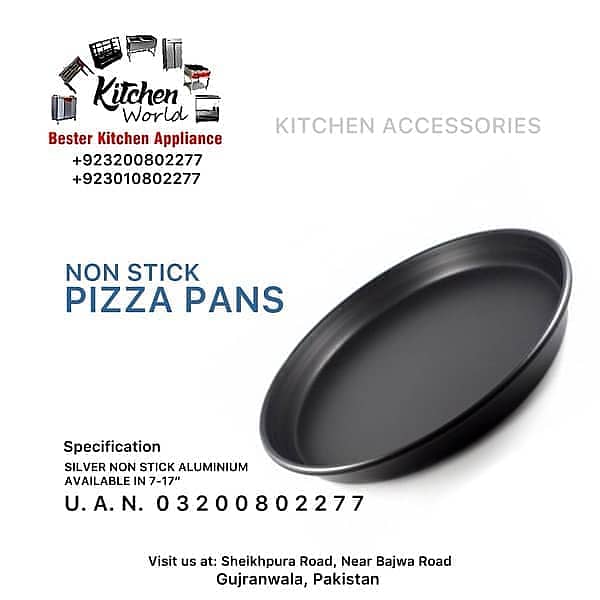 Pizza Pans | Square Pans | Baking Pans | Frying Pans | Accessories 0