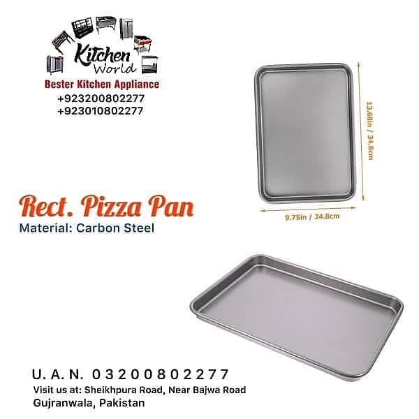 Pizza Pans | Square Pans | Baking Pans | Frying Pans | Accessories 2