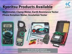 kyoritsu Meters available in pakistan