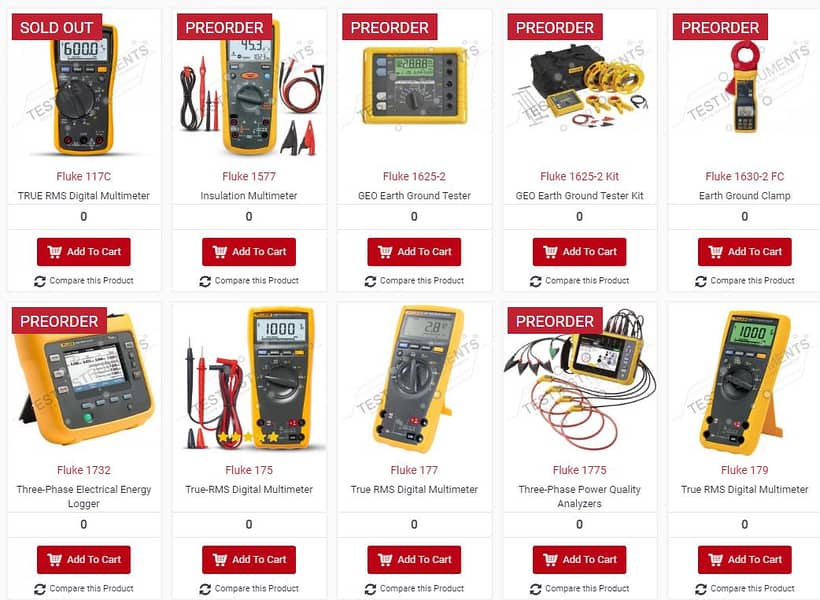 Fluke Multimeter original USA in Pakistan 2