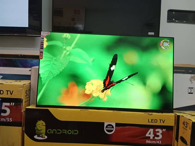 'BIGGEST SALE' 32" 43" 48" 55" 65" 75" SMART LED TV ANDROID WIFI TV 7