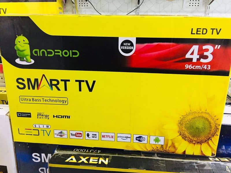 'BIGGEST SALE' 32" 43" 48" 55" 65" 75" SMART LED TV ANDROID WIFI TV 10