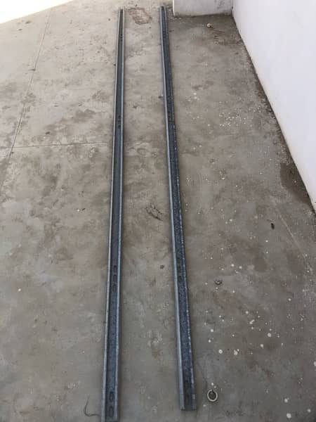 Heavy duty solar panel rod for stand 1
