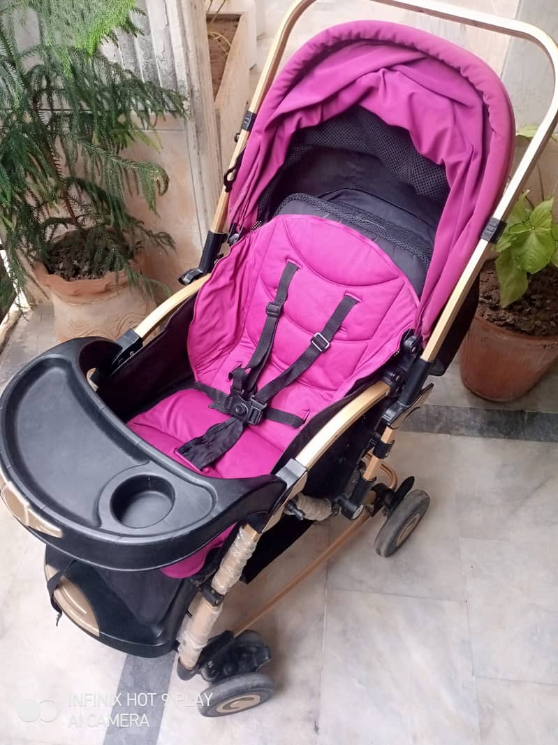 Baby Stroller Pram | Imported BBH Pram | Kids Stroller 3