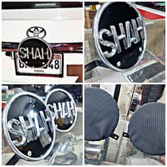 Sticker Number Plate Sign بورڈ Acrylic Sheet * 03473509903