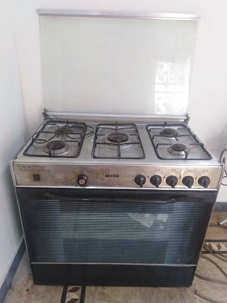 Gas stove, oven 1