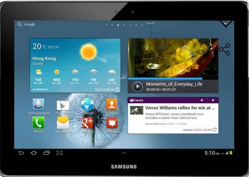 Samsung Galaxy Tab** 10.1 GT-P5100 9