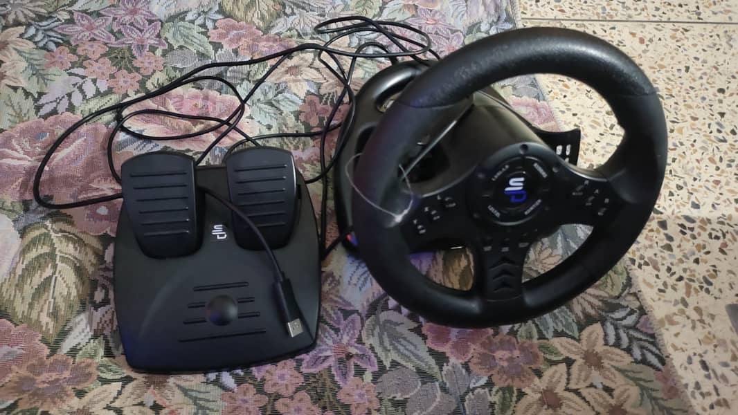 SuperDrive Model SV450 steering wheel with Pedal Brand New imorted 0