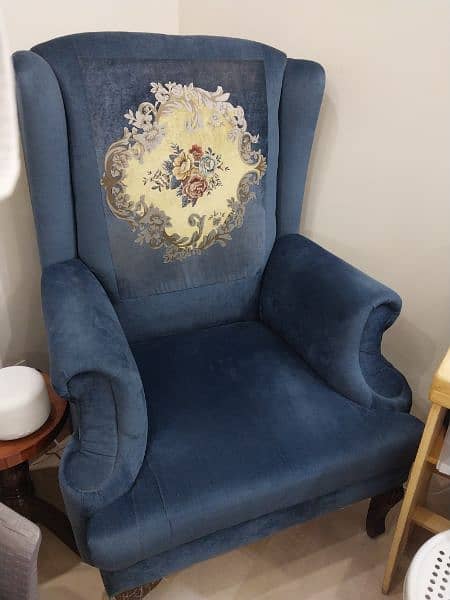 Blue Sofa Chairs 0