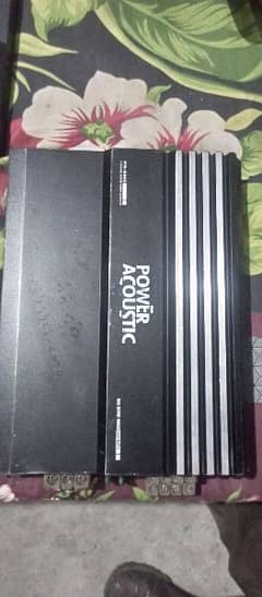 Urgent sale Woffer plus amplifier 4 channel in perfect condition