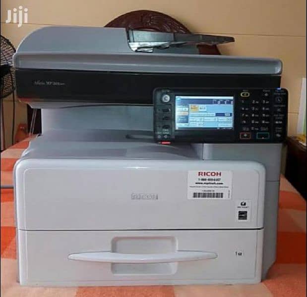 RICOH MP 301 LEGAL SIZE PHOTOCCOPIER PRINTER SCANNER 110v 0