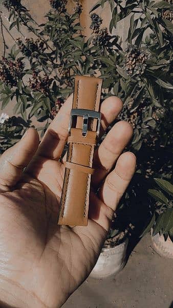 Handmade leather watch straps are available & customization available 7