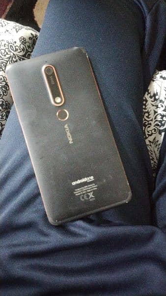 Nokia 6.1 for parts and accessories and back cover etc 1