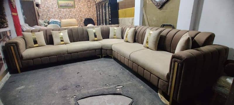 new design full setting u shape sofa set 8