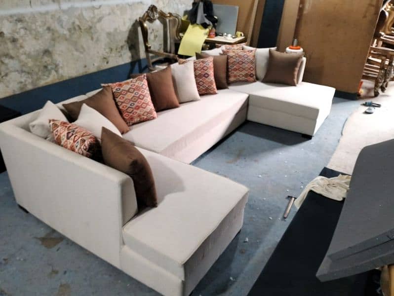 new design full setting u shape sofa set 9