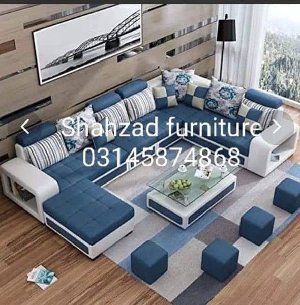 new design full setting u shape sofa set 17