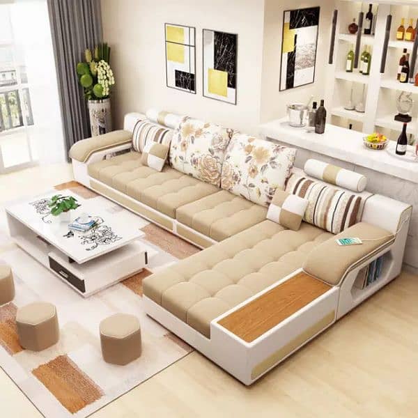 new royal style sofa set u shape l shape 7