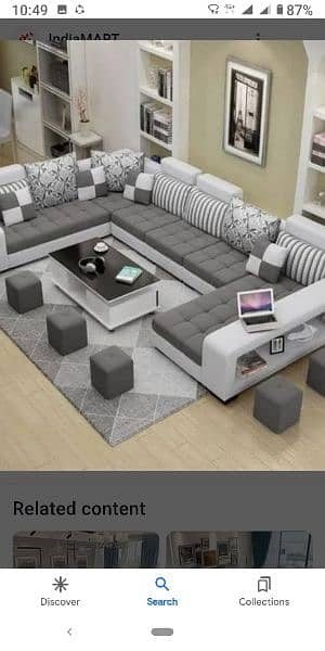 new royal style sofa set u shape l shape 11