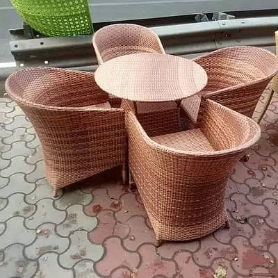 Rattan Outdoor furniture Lahore, Restaurant Cafe Chairs, Dining Tables 5
