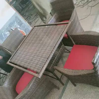 Rattan Outdoor furniture Lahore, Restaurant Cafe Chairs, Dining Tables 6