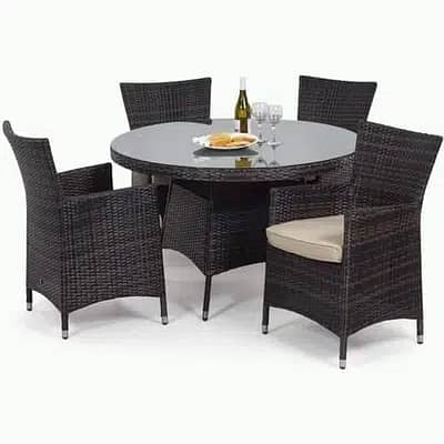 Rattan Outdoor furniture Lahore, Restaurant Cafe Chairs, Dining Tables 12